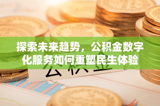 大英探索未来趋势，公积金数字化服务如何重塑民生体验
