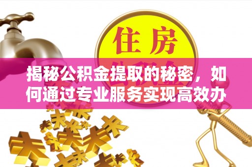 大英揭秘公积金提取的秘密，如何通过专业服务实现高效办理？