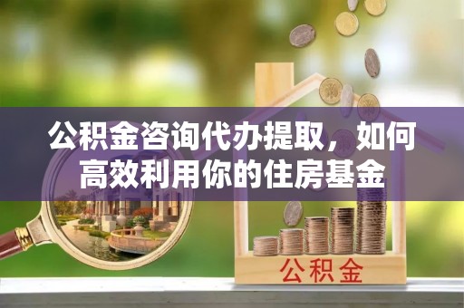 大英公积金咨询代办提取，如何高效利用你的住房基金