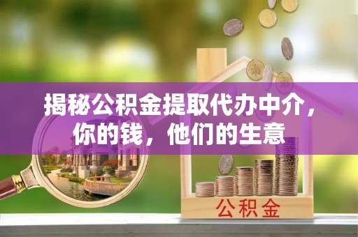 大英揭秘公积金提取代办中介，你的钱，他们的生意