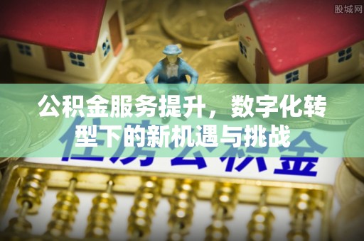 大英公积金服务提升，数字化转型下的新机遇与挑战